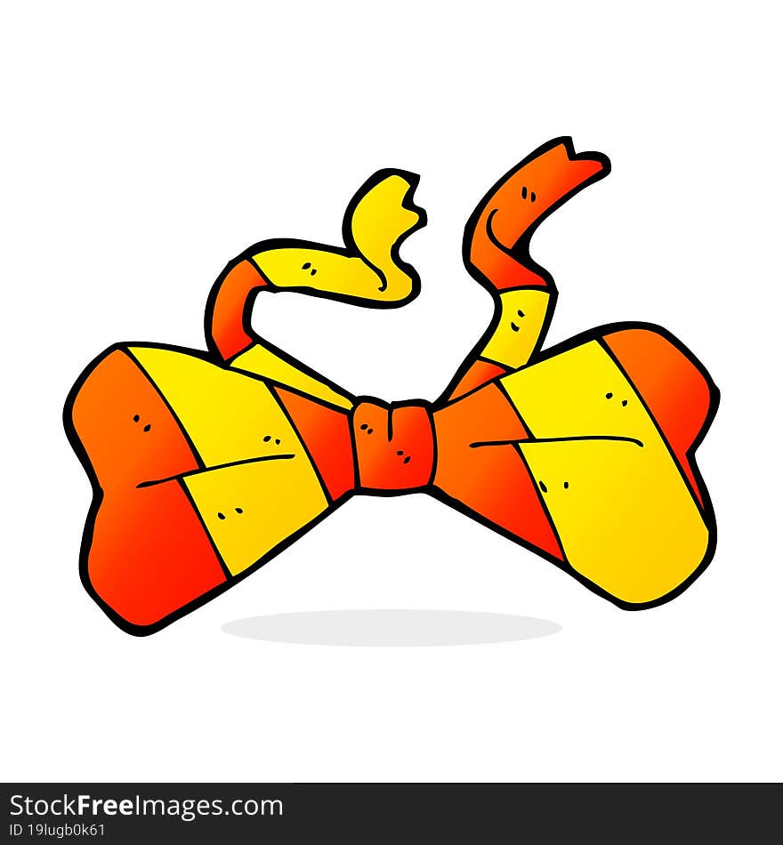 cartoon bow tie