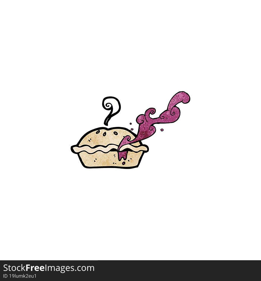 Hot Cherry Pie Cartoon