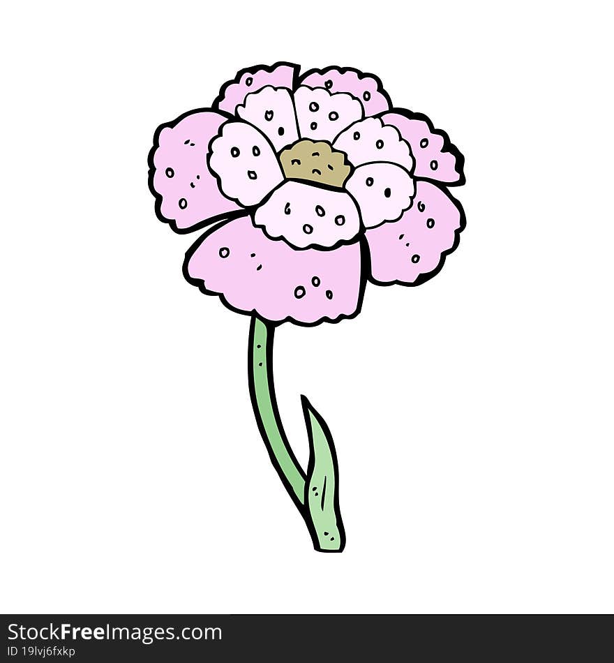 cartoon flower