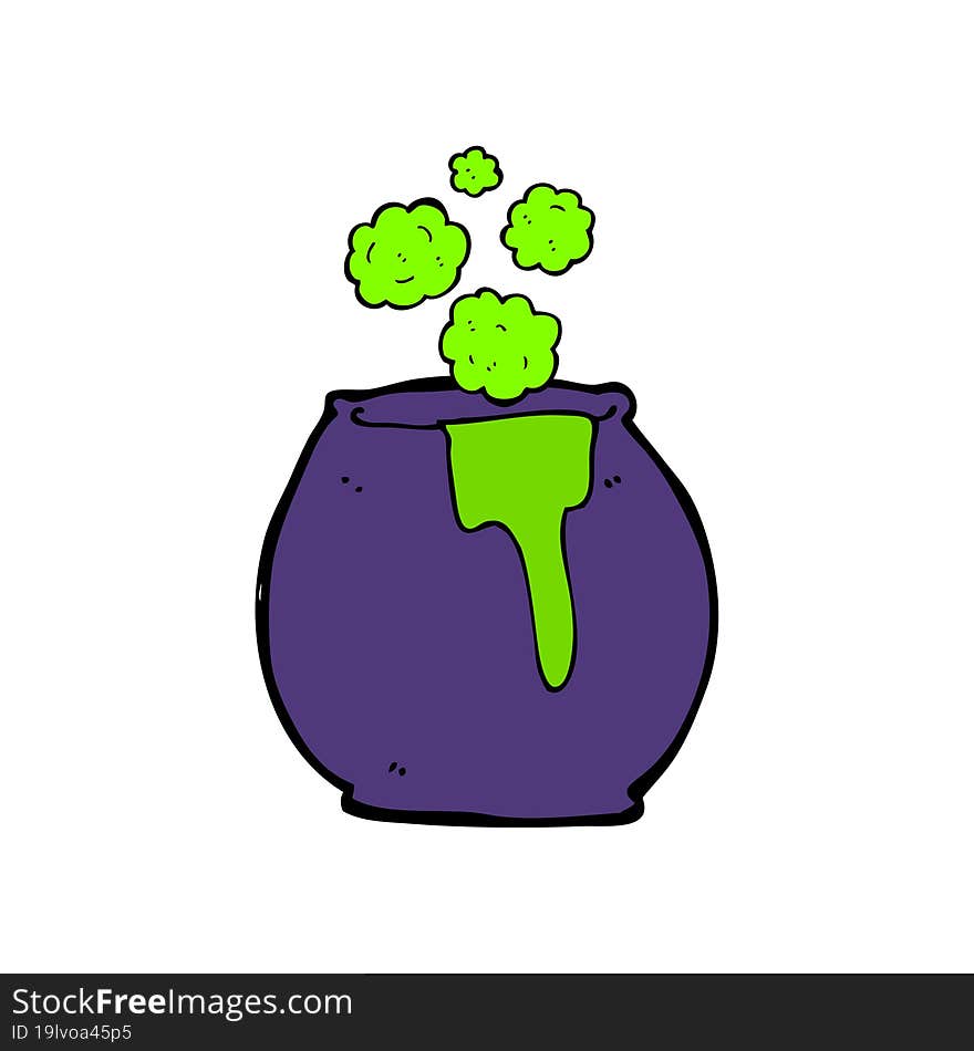 cartoon cauldron