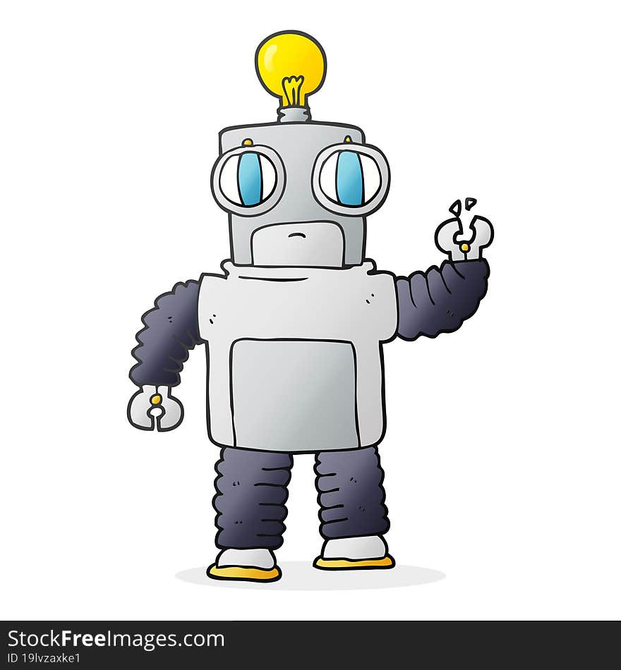 Cartoon Robot