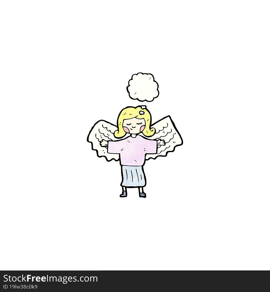 cartoon angel