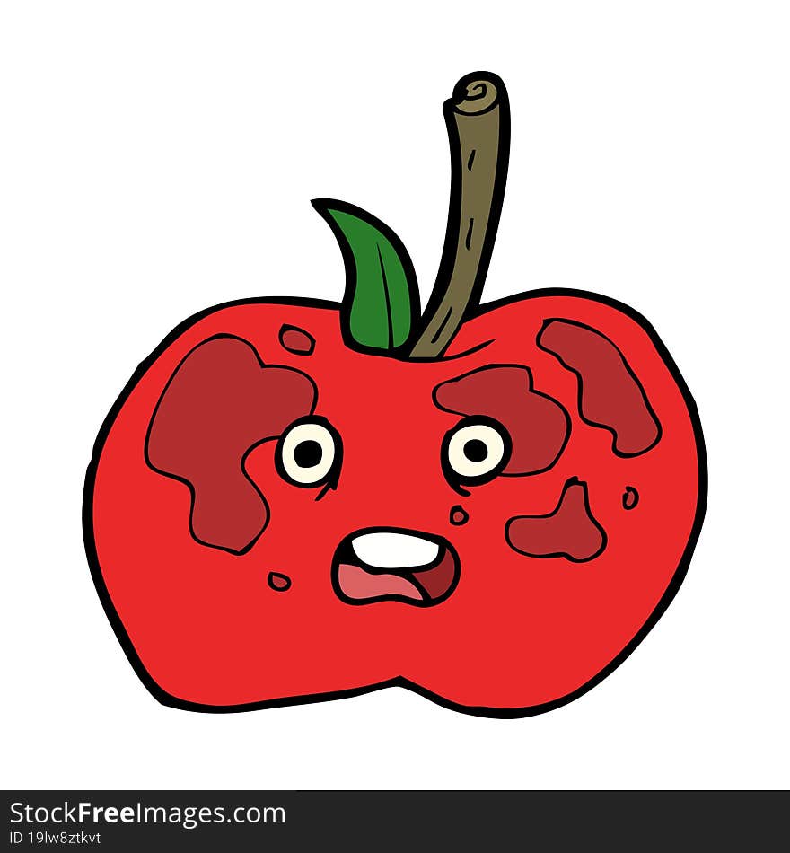 Cartoon Apple