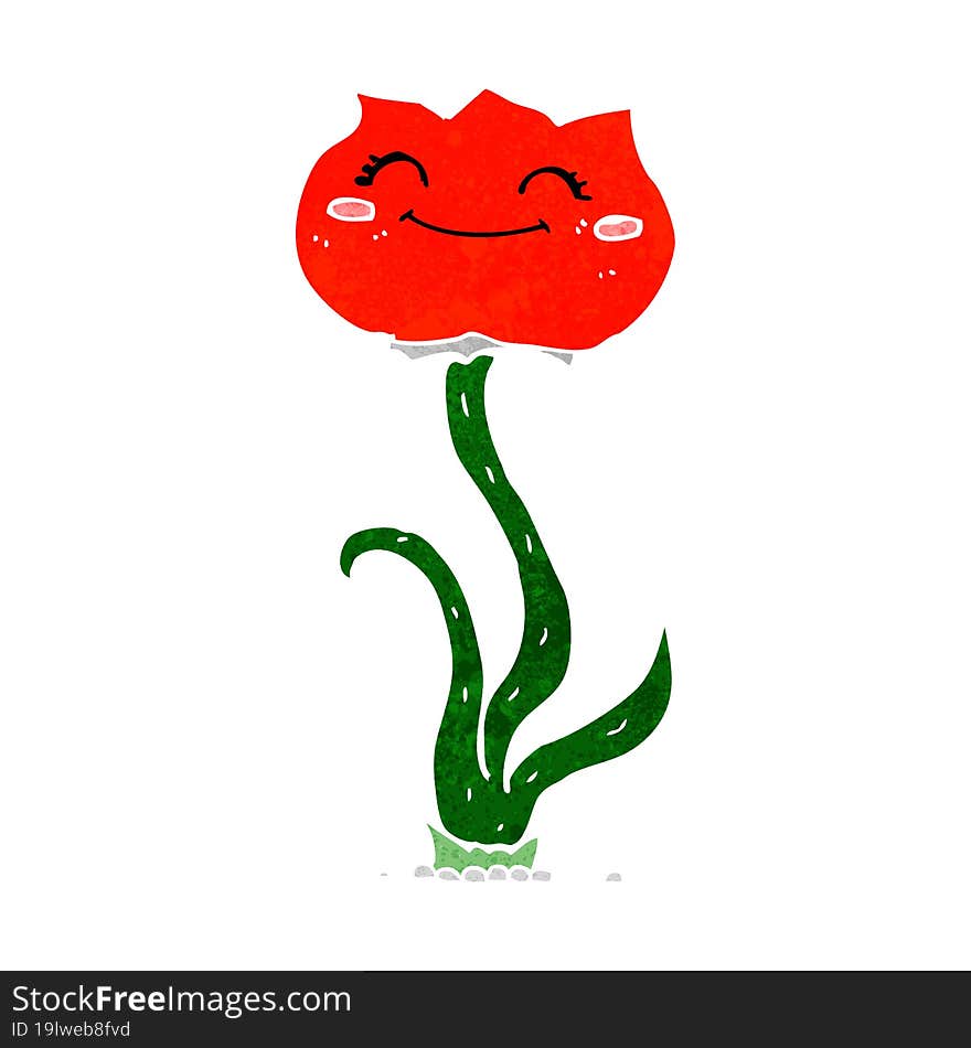 Cartoon Flower