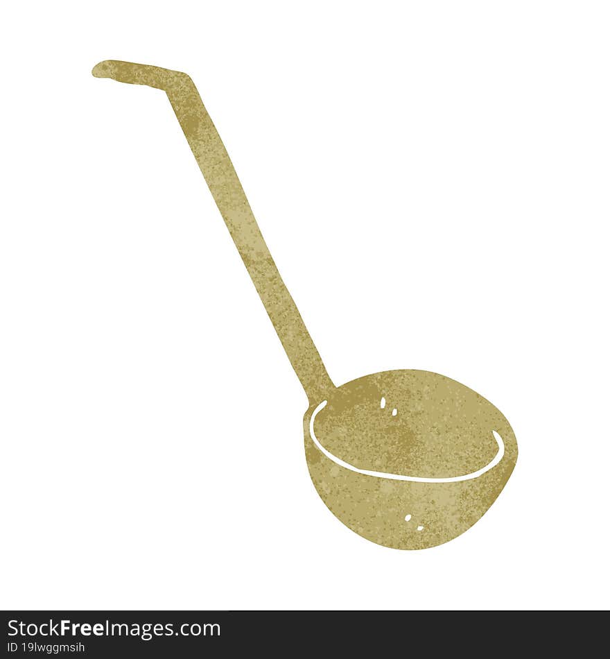 cartoon ladle