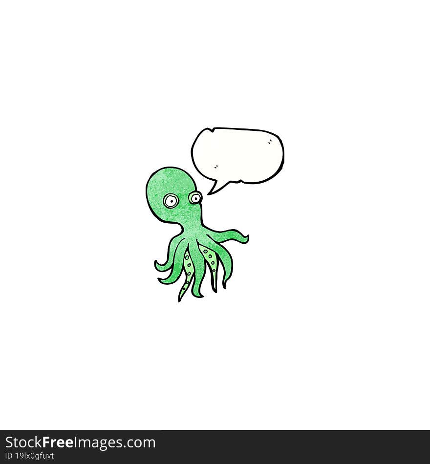 cartoon octopus