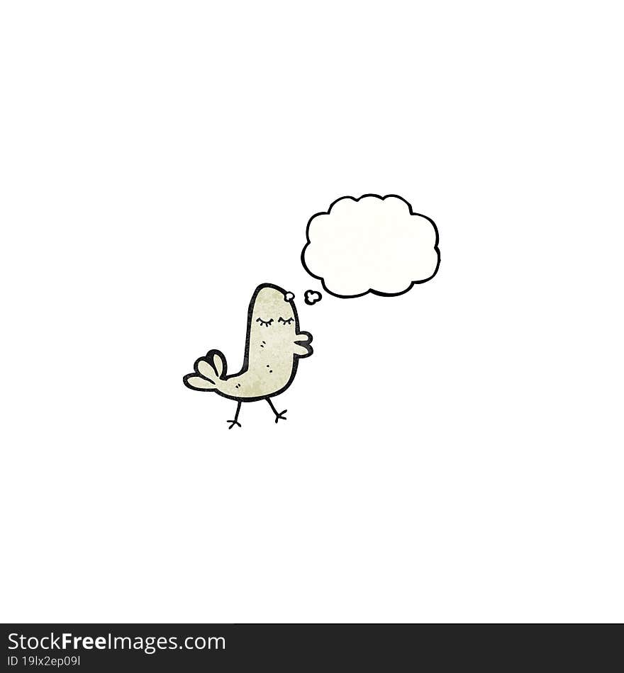 Funny Cartoon Bird