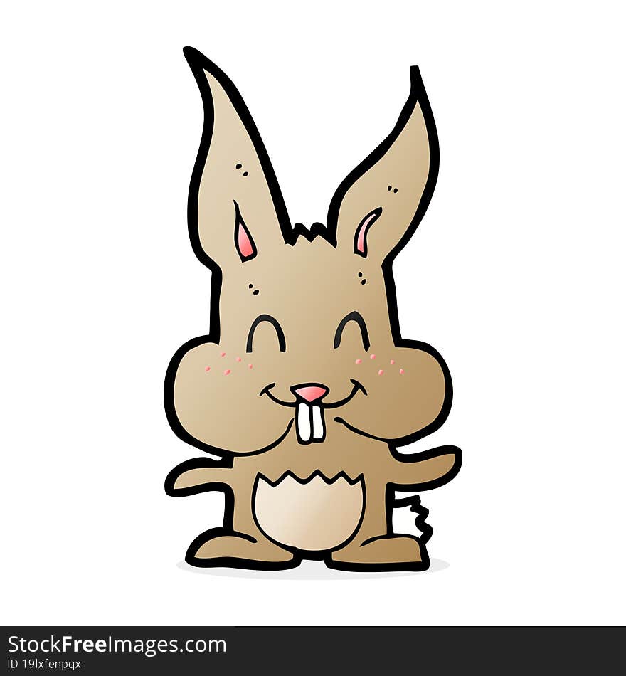 cartoon rabbit