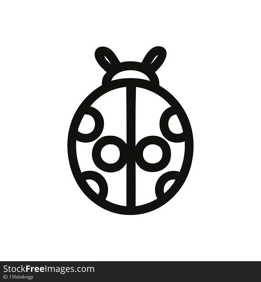 Cute Ladybug Icon