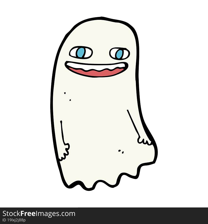 Funny Cartoon Ghost