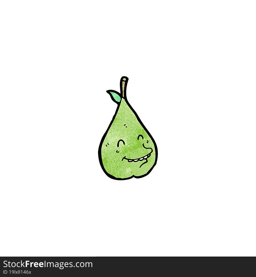 Cartoon Pear