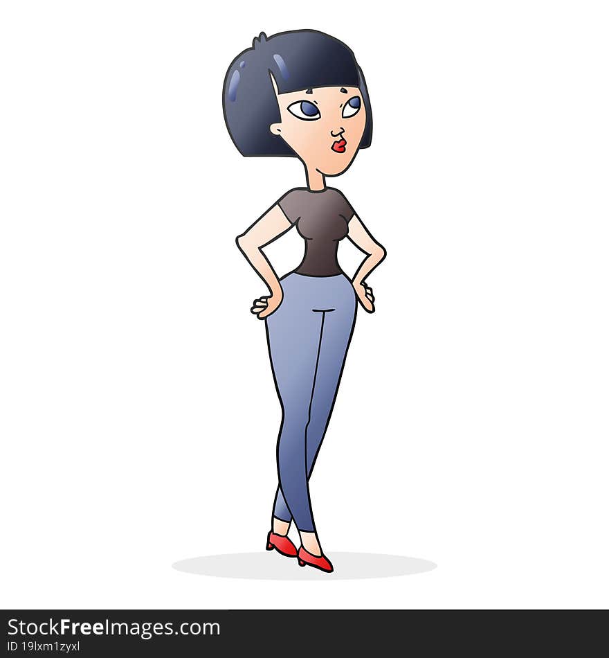 Cartoon Woman