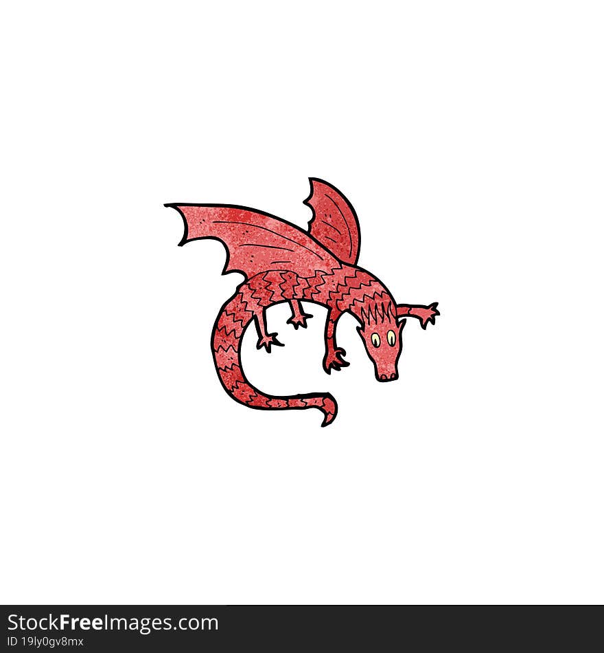 cartoon dragon