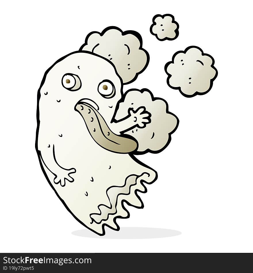 cartoon ghost