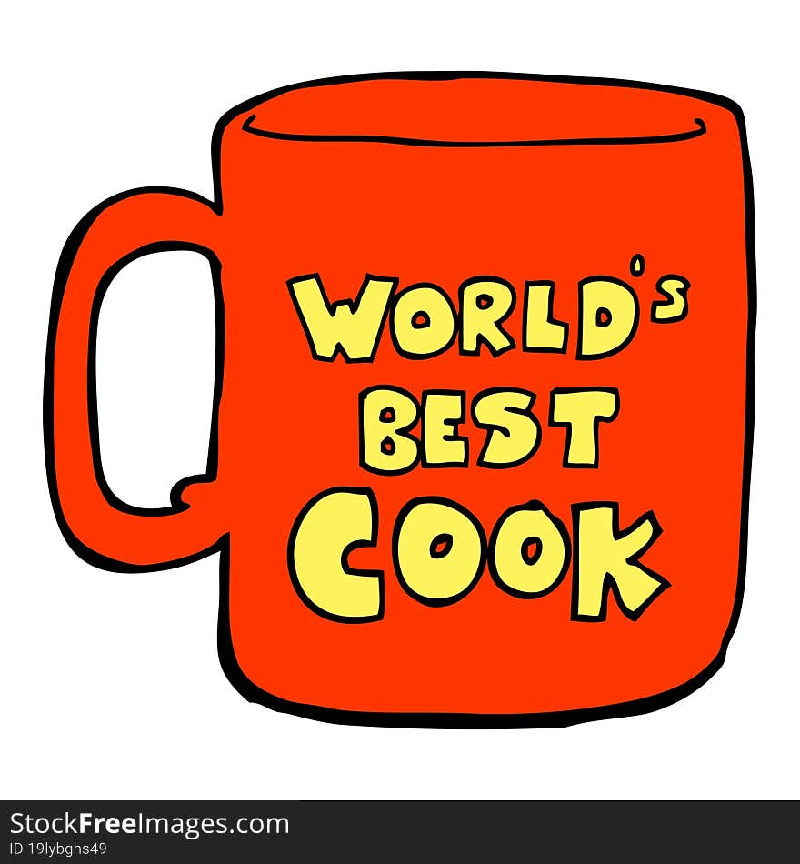 worlds best cook mug