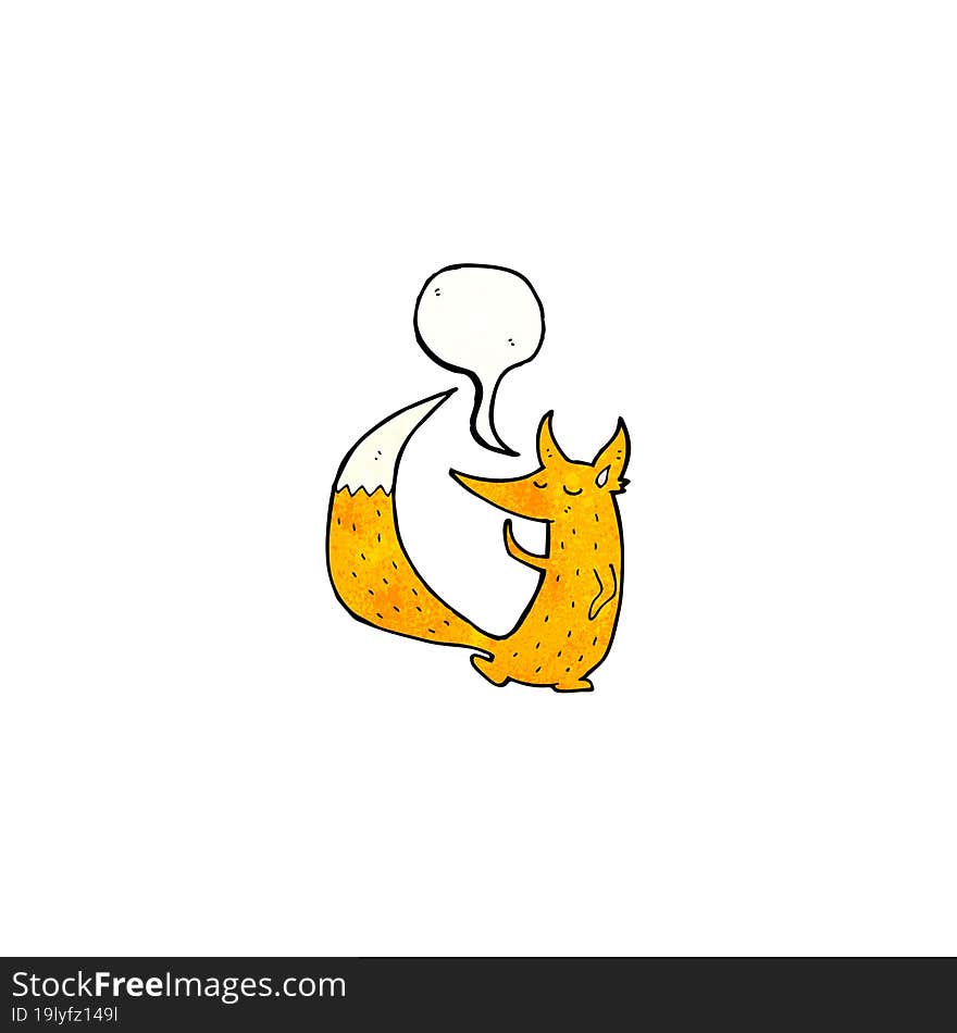 Cute Cartoon Fox