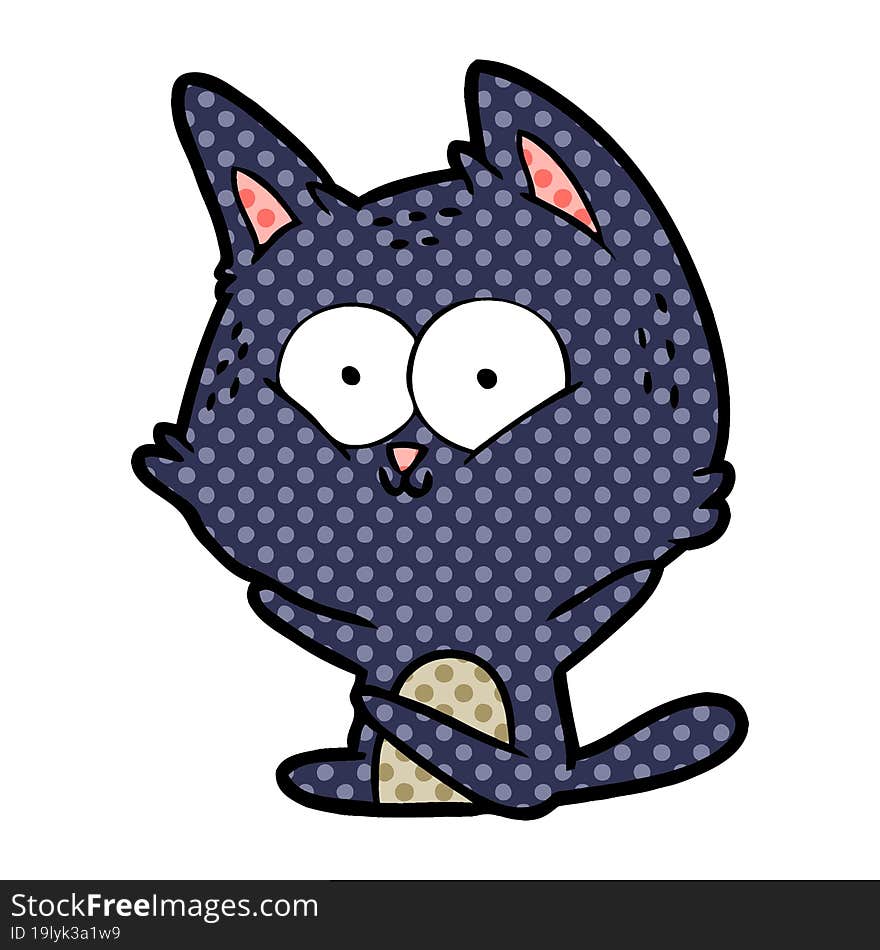 cartoon cat. cartoon cat