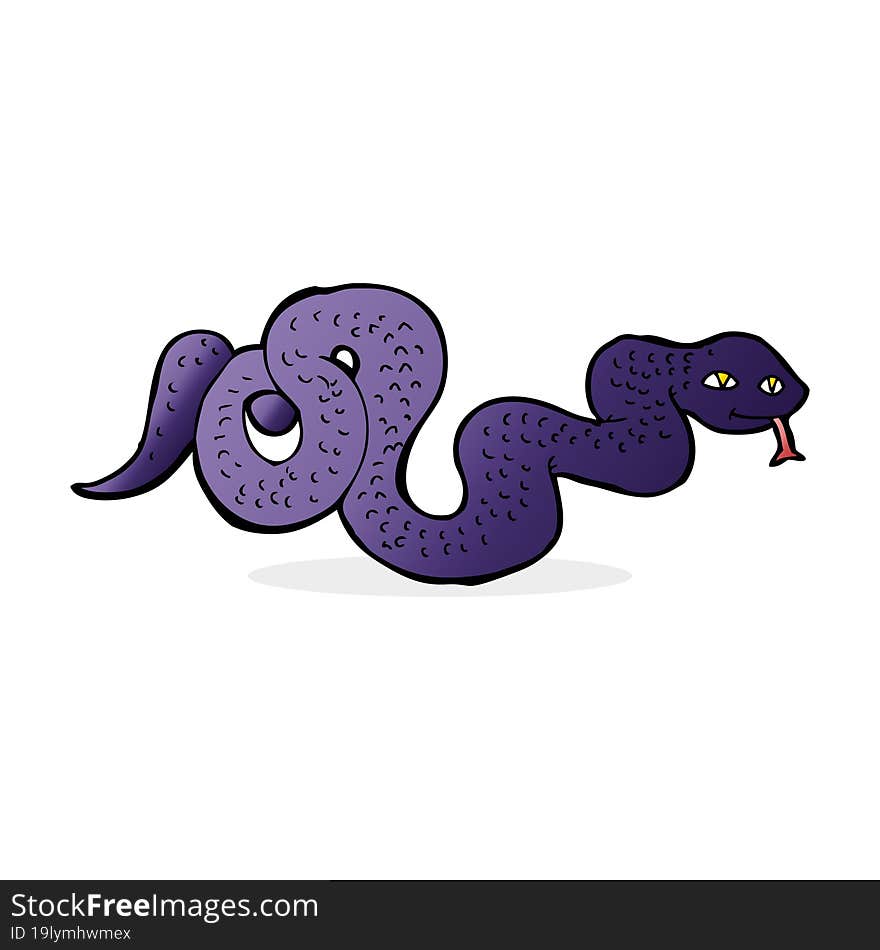 cartoon snake