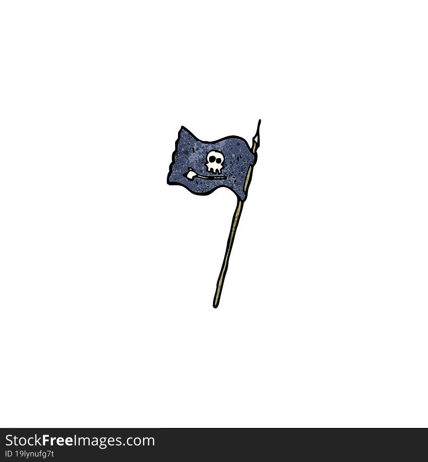 Cartoon Pirate Flag