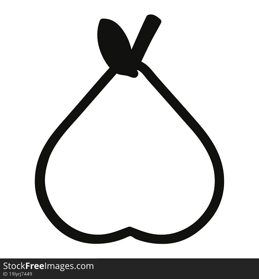 organic pear icon