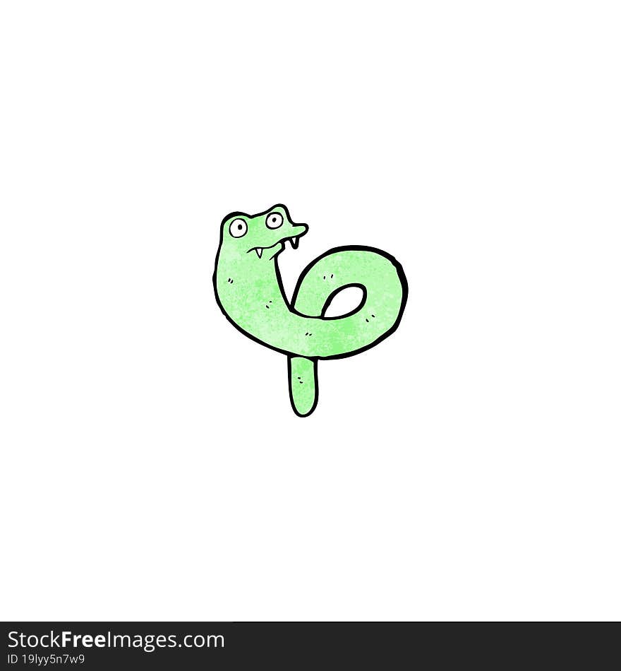 cartoon snake