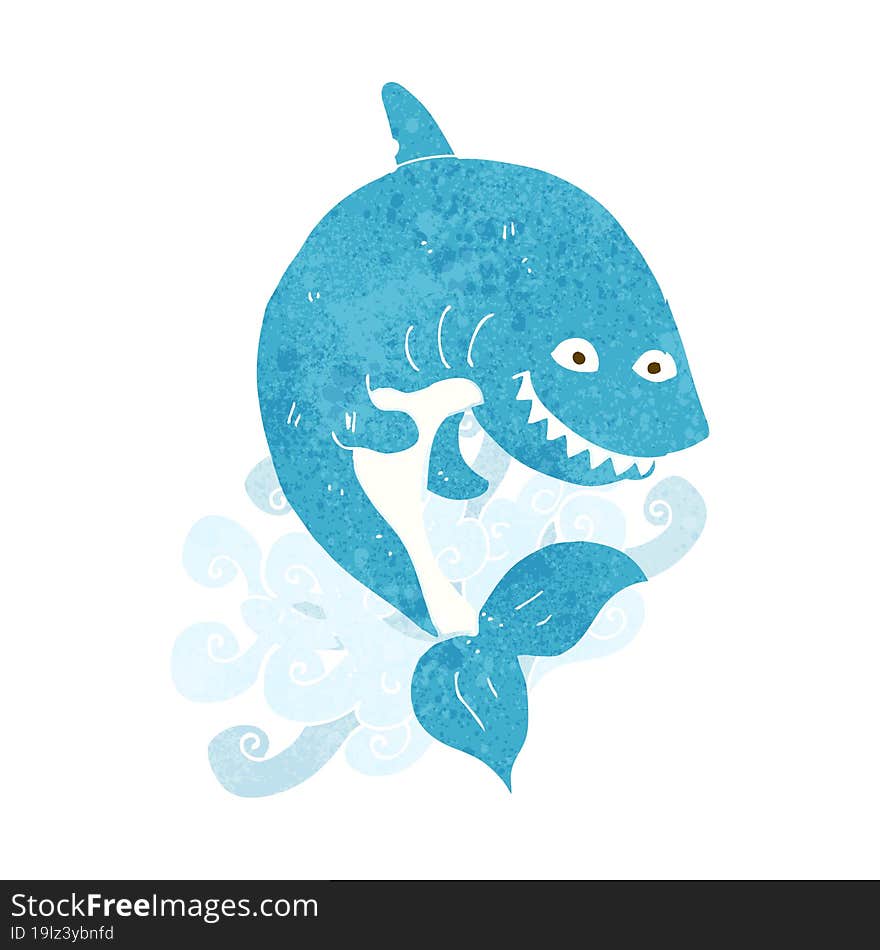 cartoon shark