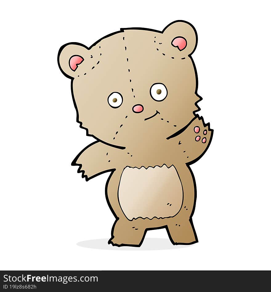 cartoon teddy bear