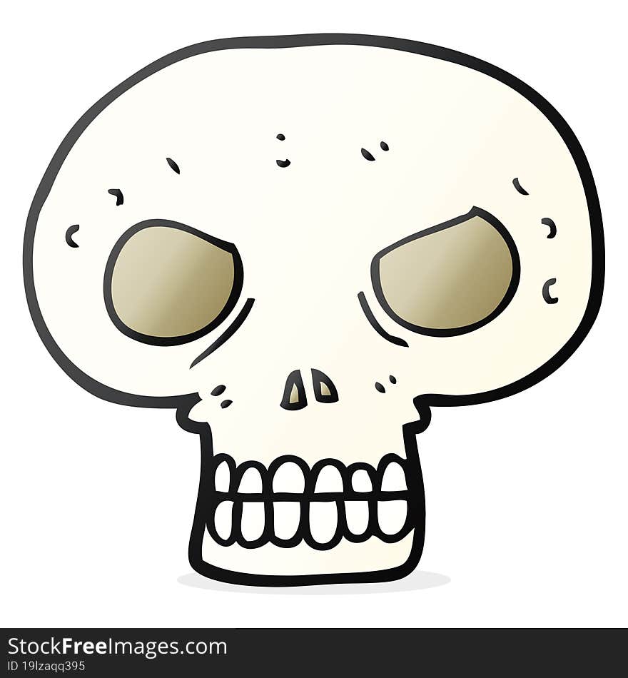 Cartoon Skull