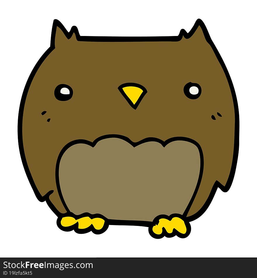 cute cartoon owl