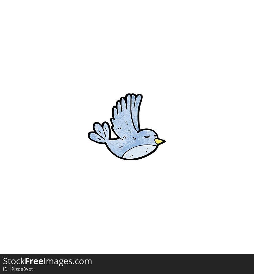 Cartoon Flying Bird