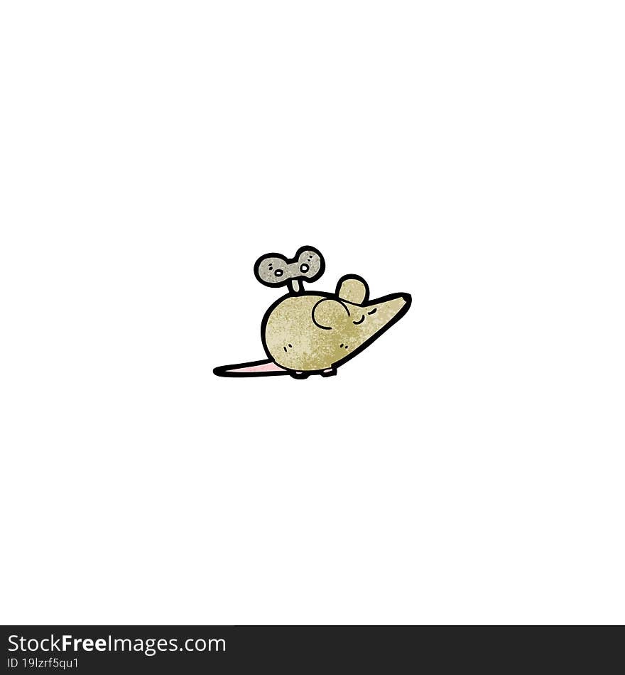 cartoon clockwork mouse