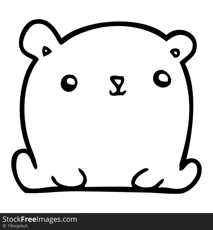 cute cartoon bear