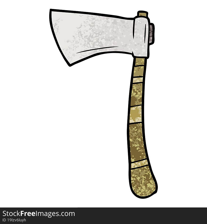 cartoon viking axe. cartoon viking axe