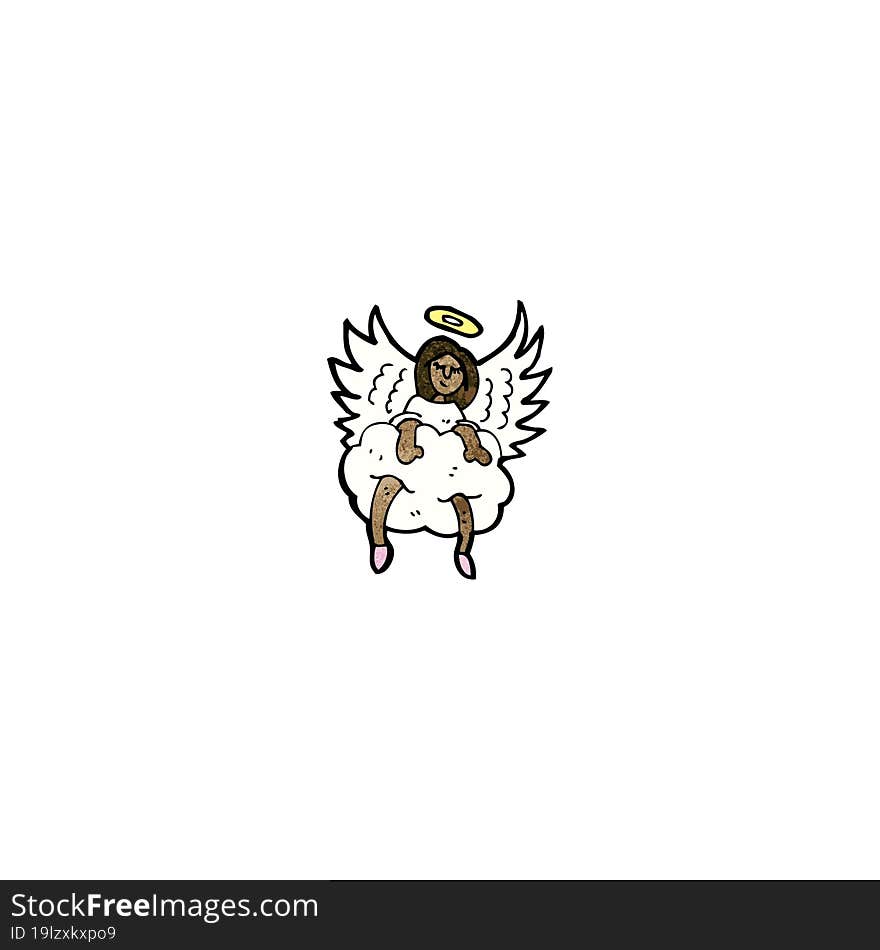 cartoon angel