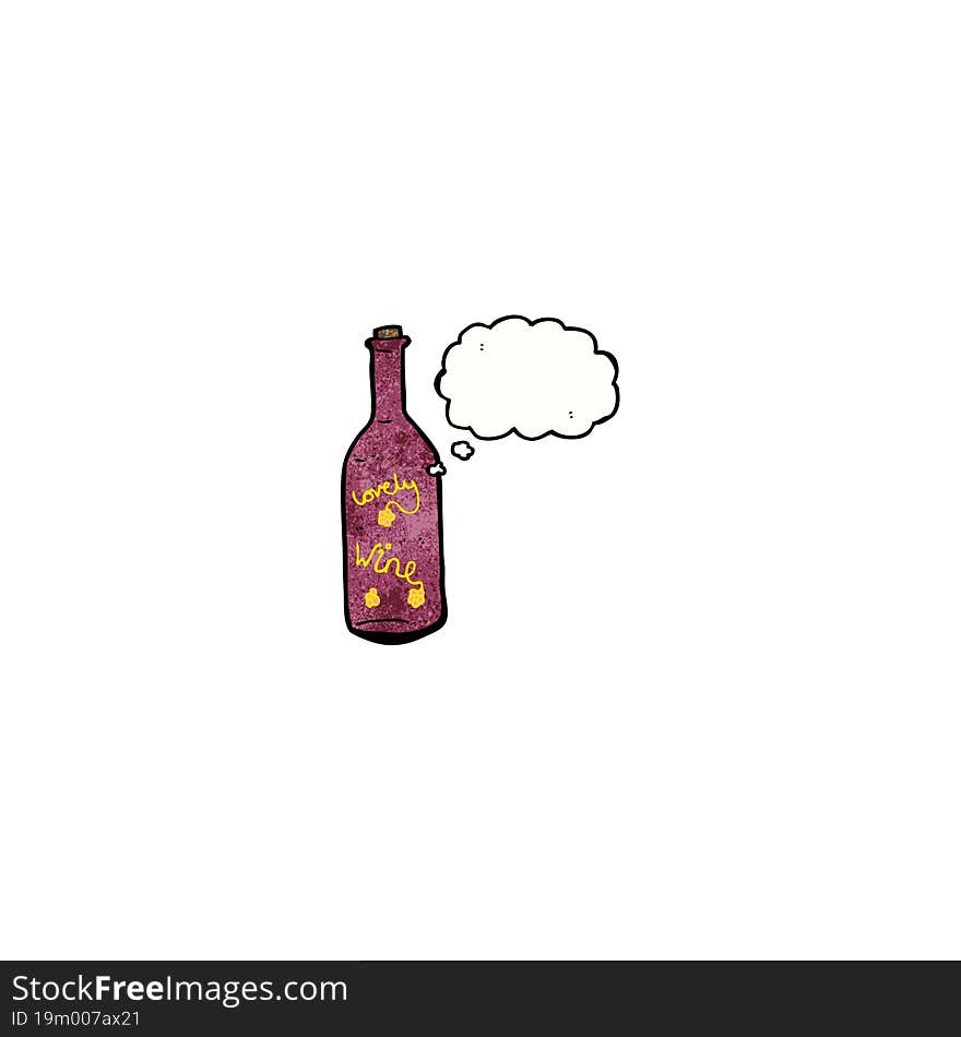 wine cartoon