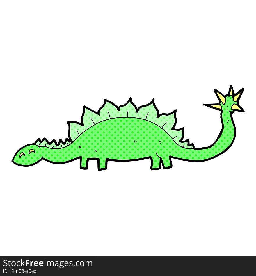 cartoon dinoaur