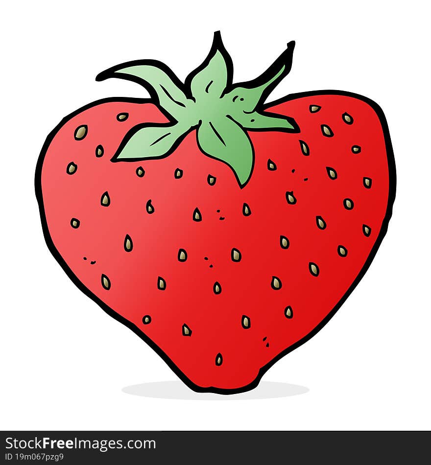 Cartoon Strawberry