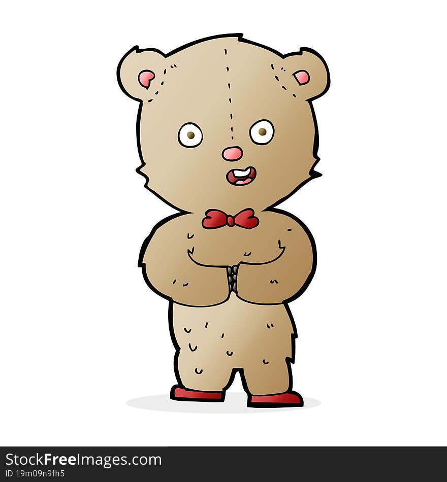 cartoon teddy bear