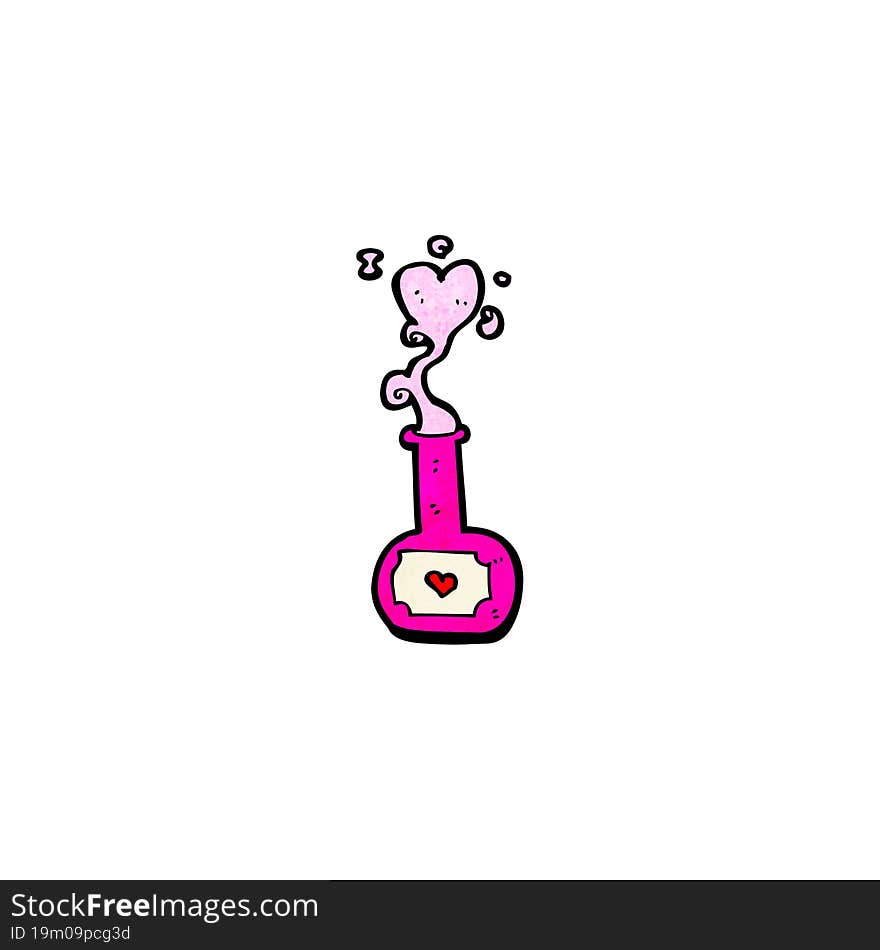 cartoon love potion