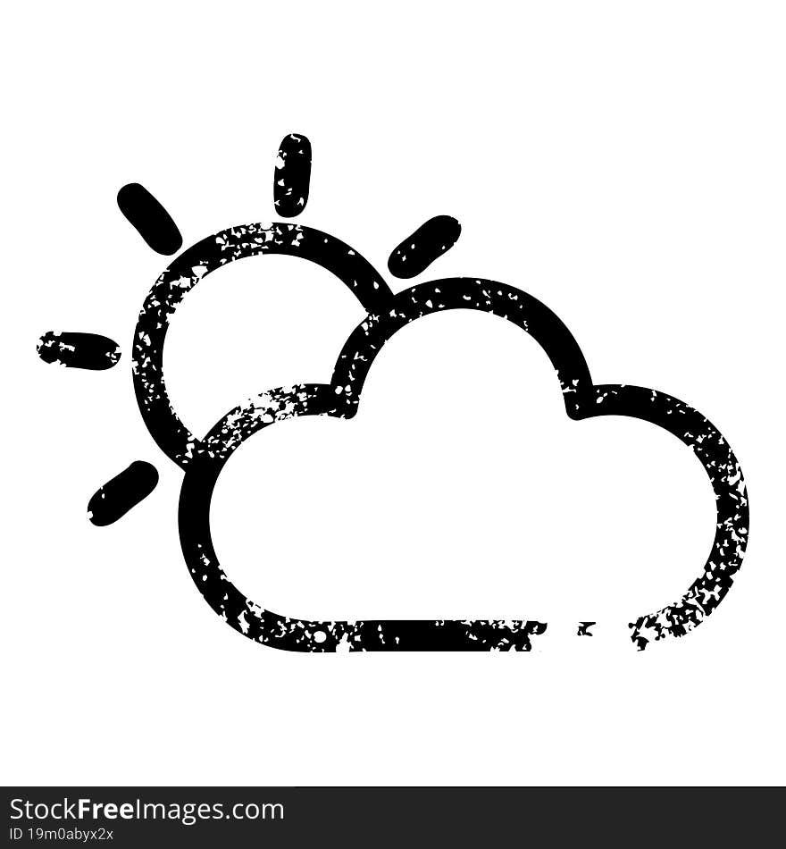 sun and cloud icon