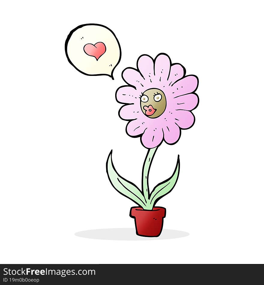 Cartoon Flower