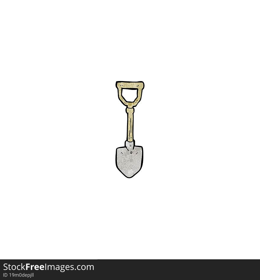 Cartoon Spade