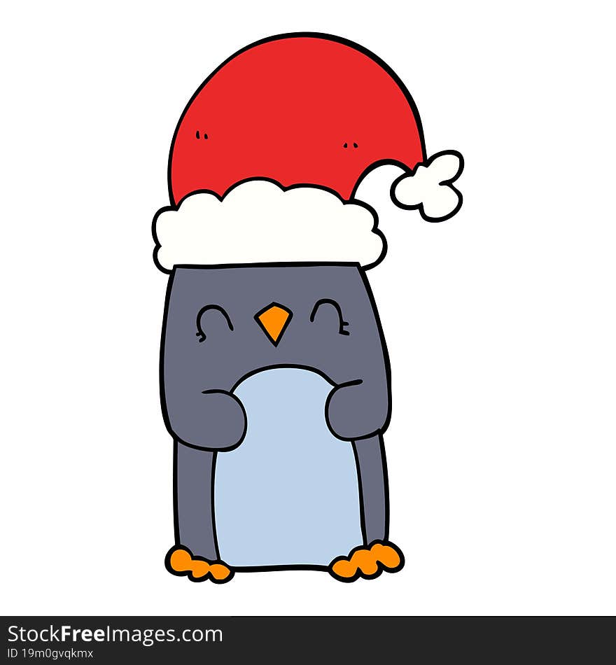 cartoon penguin