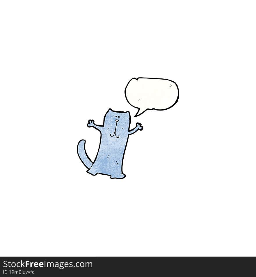 funny cartoon cat