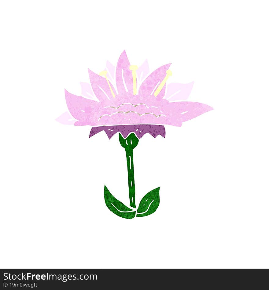 cartoon flower