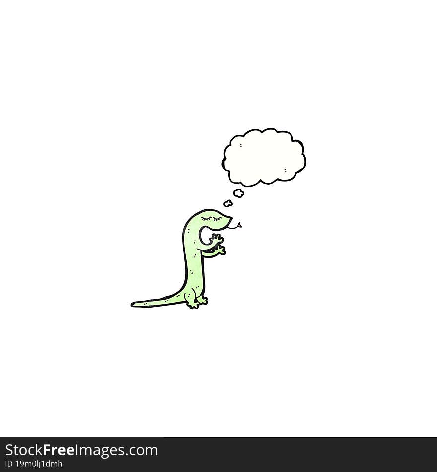 lizard cartoon