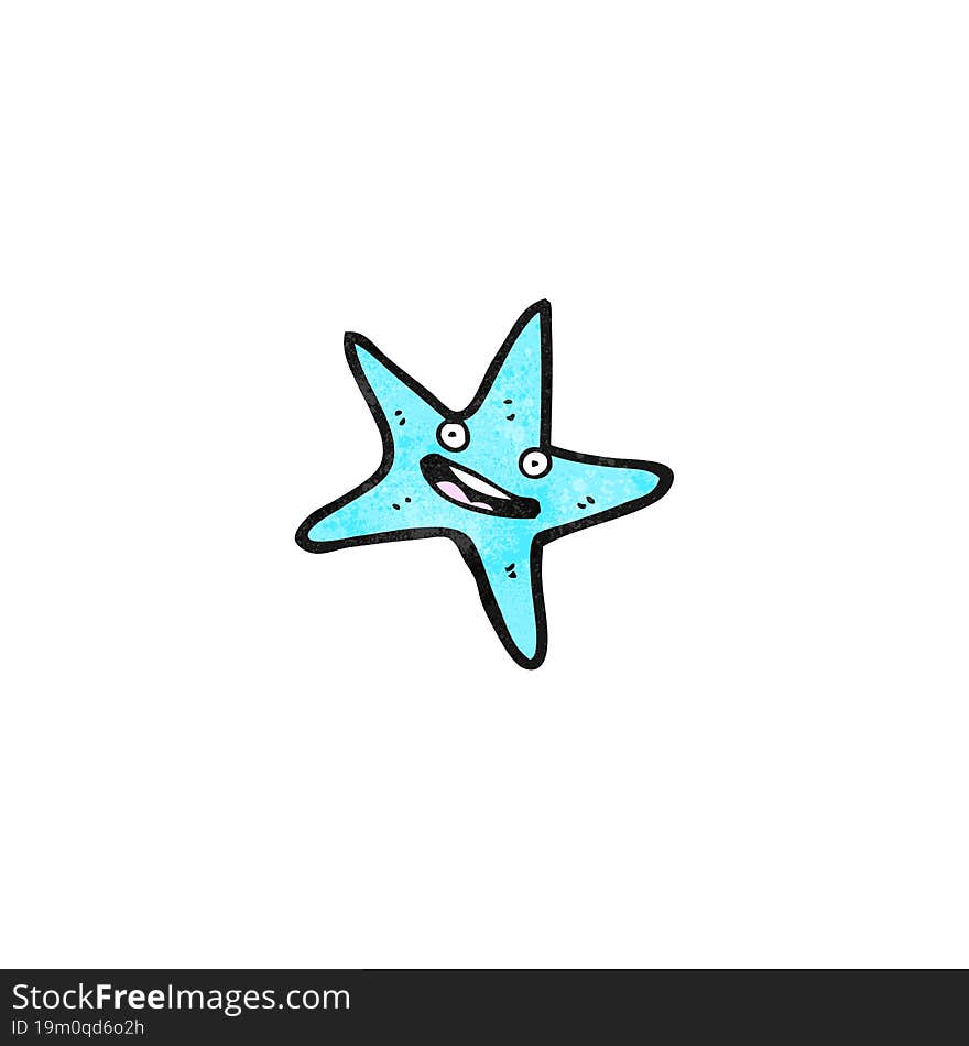 cartoon starfish