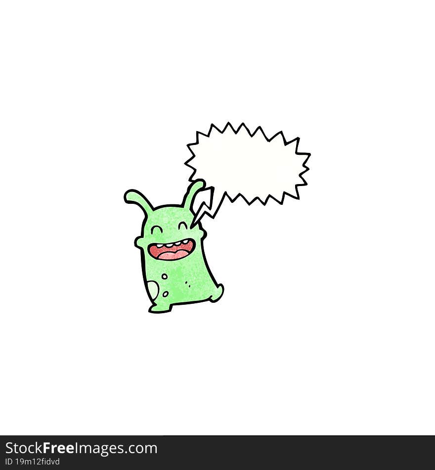 Cartoon Little Alien