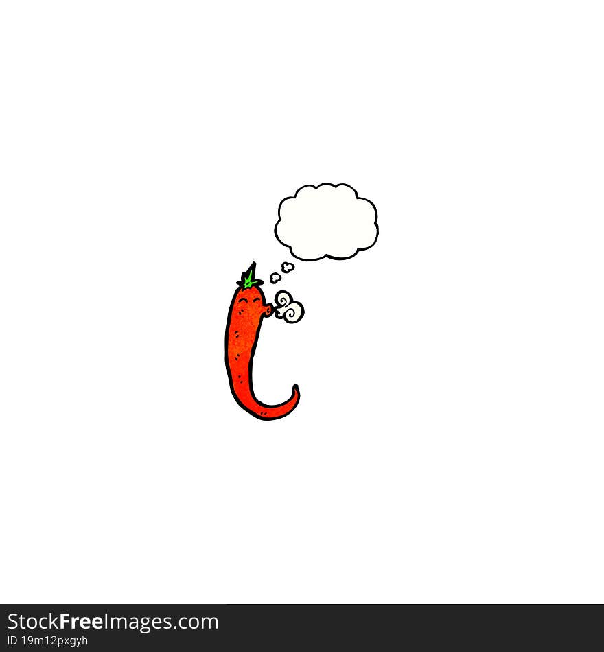 Chili Pepper Cartoon