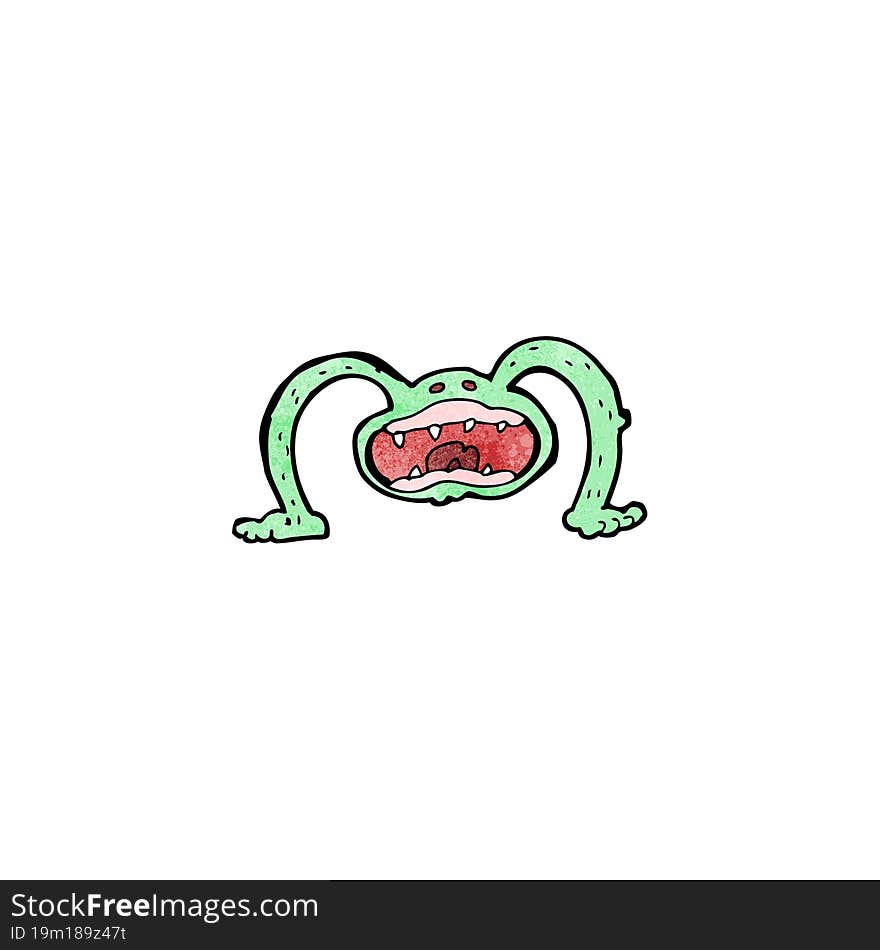 Cartoon Weird Monster